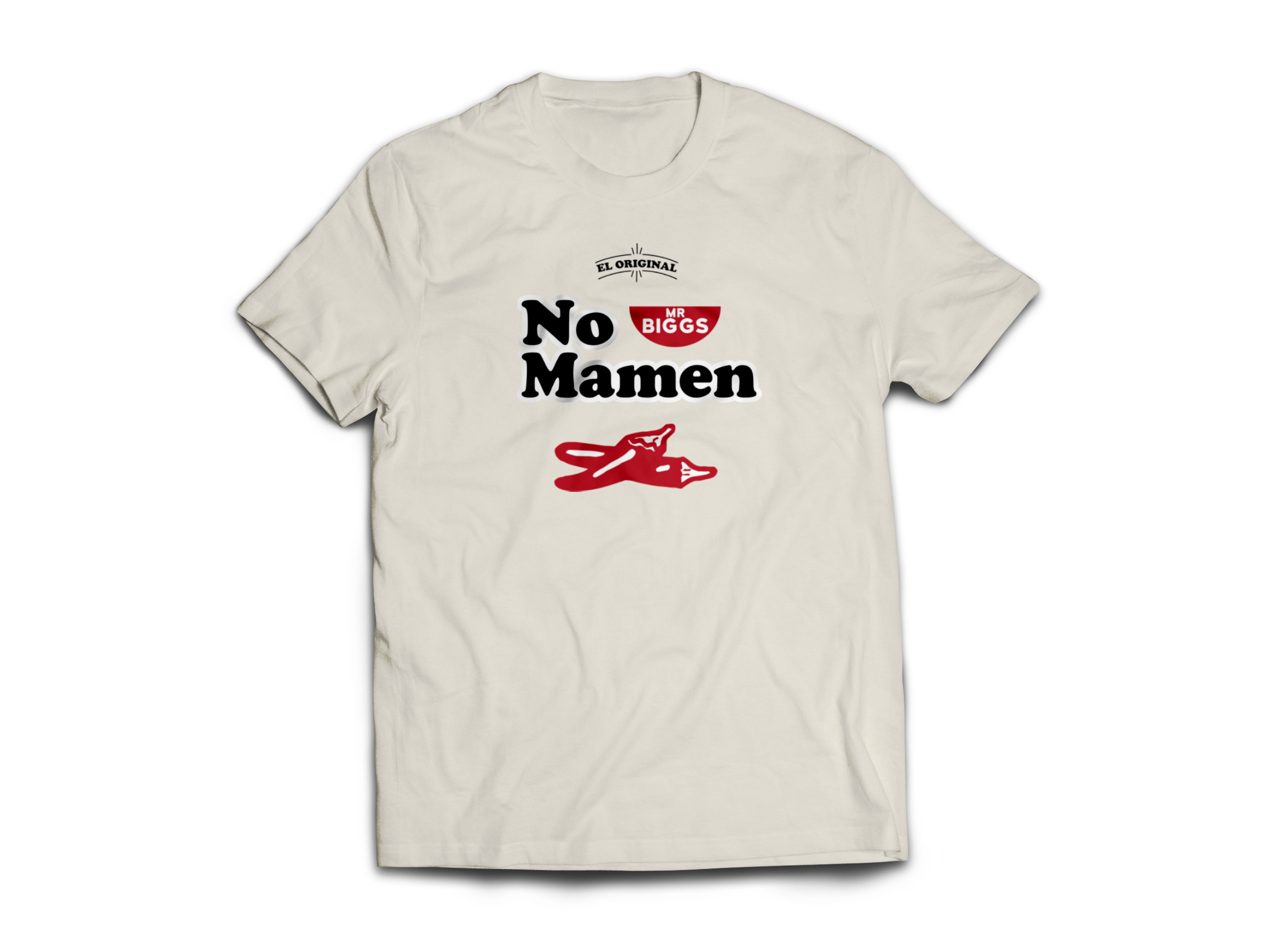 No Mamen - Vintage Tan – mrbiggsmenushop